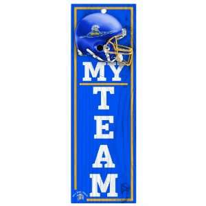 NCAA San Jose State Spartans 4 by 13 Wood My Team Sign 