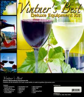 Vintners Best® Deluxe Wine Making Kit (Equipment)  