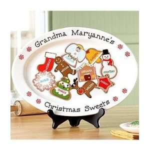  Personalized Christmas Sweets Platter