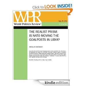 Is NATO Moving the Goalposts in Libya? (The Realist Prism, by Nikolas 