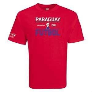    Euro 2012   Paraguay Copa America T Shirt