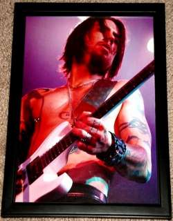   JANES ADDICTION RED HOT CHILI PEPPERS PRS FRAMED LIVE PORTRAIT  