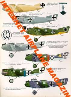 AIRCRAFT PROFILE 163 WW2 GERMAN ROLAND C.II JASTA  