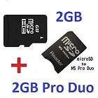 2GB Memory Pro Duo Stick Ms For PSP Sony Camera 2 GB