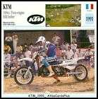 Bike Card KTM Twin 500 Engine Hillclimber Widow Maker