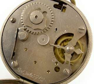 NEW HAVEN Back Wind & Set Dollar Pocket Watch 1900  