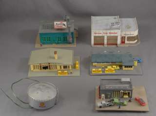   LOT   6 WALTHERS BACHMANN   AUTO SHOP GAS STATION TOOL COMP CAR WASH