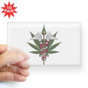   Clear (Rectangle 10Pk) Medical Marijuana Symbol: Everything Else