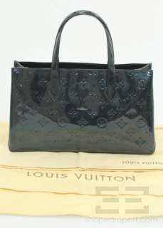 Louis Vuitton Bleu Nuit Monogram Vernis Wilshire PM Bag  