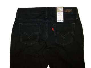 Levis 545 Womens Low Bootcut Pants Pressed Black NWTÖ  
