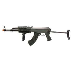 com Electric Tactical AK47 Rifle FPS 340 Grip, Folding Stock Airsoft 
