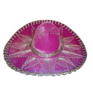   Silver Mexican Charro Mariachi Hat Sombrero   Teen Size Toys & Games