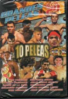   Peleas Vol 29 DVD NEW Tito Trinidad Wilfredo Gomez Erik Morales  