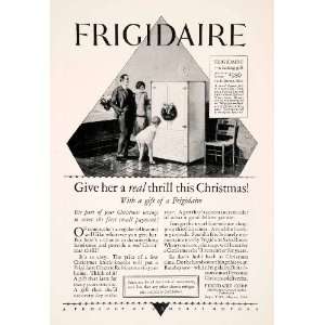  1927 Ad Frigidaire Refrigerator Dayton Ohio Family Appliance 