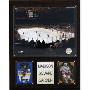  NHL Madison Square Garden Arena Plaque