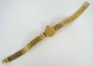 Vintage Girard Perregaux Ladys 18K Gold Watch  