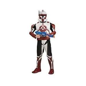   : Star Wars Deluxe Commander Fox Costume Large 12 14: Home & Kitchen