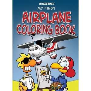  Chicken Wings   My First Airplane Coloring Book 
