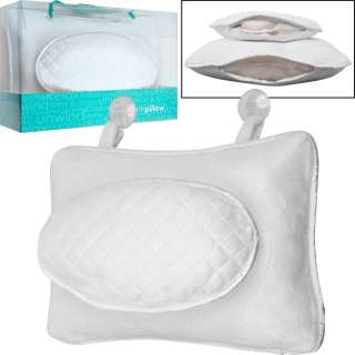 Remedy™ Micro Terry Bath Pillow   Suction Cups Included   100% 