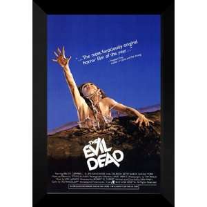  The Evil Dead 27x40 FRAMED Movie Poster   Style A 1983 