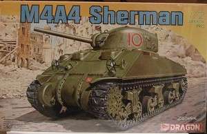 Dragon 1:72 Scale Sherman M4A4 Tank Kit # 7311  