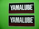 YAMALUBE Racing Oil decals stickers x2 atv