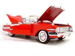 1960 CHEVROLET IMPALA RED 1:18 SCALE DIECAST MODEL  