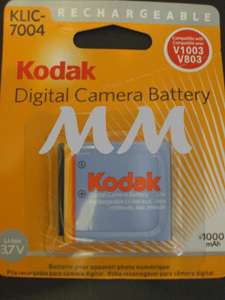 NEW Kodak Digital Camera Battery KLIC 7004  