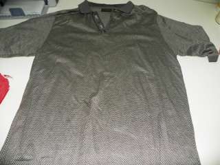 Bobby Jones Italy Golf Polo Shirt XL X Large Cotton Grayish Short 