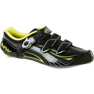   Typhoon EVO SBS Carbon Mens bike shoes White/Red or Black/Lime New