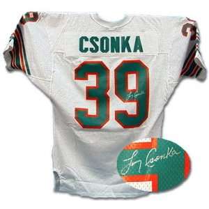  Larry Csonka Miami Dolphins Autographed Away Jersey 