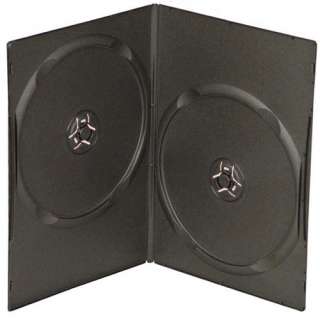 50 SLIM Black Double DVD Cases 7MM  