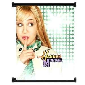  Miley Cyrus Hannah Montana Pop Star Actress Fabric Wall 