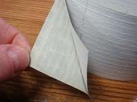 White scrim reinforced insulation joint adhesive tape  