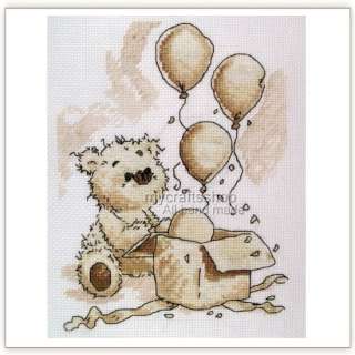 Lickle Birthday Treats PREORDER COMPLETED CROSS STITCH  