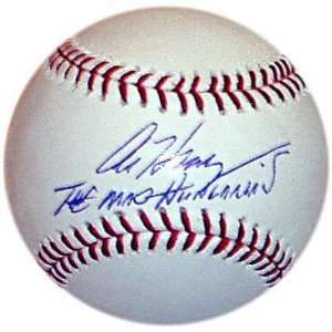  Al Hrabosky Autographed Baseball  Details: Mad Hungarian 