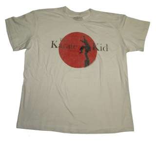   Karate Kid Rising Sun Logo Vintage Style 80s Movie T Shirt Tee  