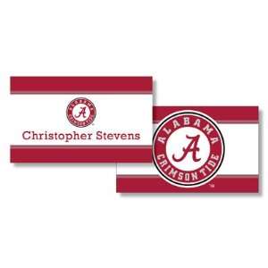   College Calling Cards   Color Band (Alabama)