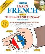 Learn French The Fast & Fun Way, (0764176897), E. Leete, Textbooks 
