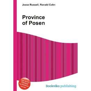 Province of Posen Ronald Cohn Jesse Russell Books