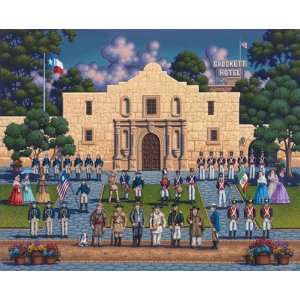  Alamo 500pc Jigsaw Puzzle by Eric Dowdle: Toys & Games
