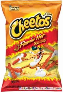 Asteroids Hot Cheetos