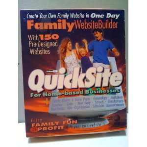 QuickSite Family Website Builder   For Home Based Businesses (QFE301 