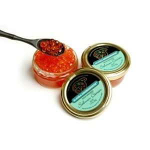 Alaska Smokehouse Smoked Wild Salmon Roe Caviar:  Grocery 