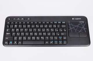 Logitech Cordless Wireless Touch Keyboard K400  
