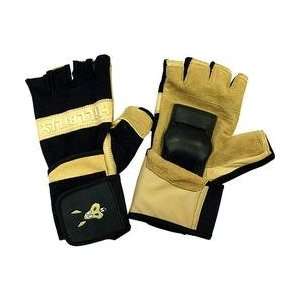  Hillbilly Half Finger Wrist Guard Gloves  Medium: Sports 