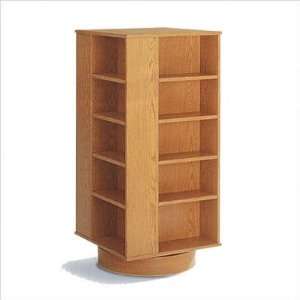   Revolving Display Color/Trim: Almond/Light Oak: Office Products