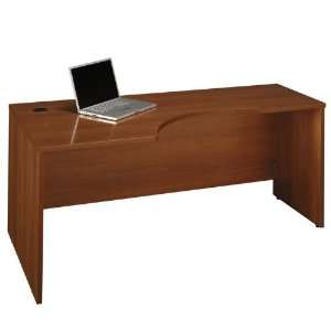  Warm Oak Left Corner Desk Shell Warm Oak: Office Products