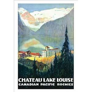  Canadian Pacific, Chateau Lake Louise Poster Print, 19 