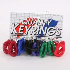   Wrist Coil Keychains Key Rings   WHOLESALE PRICE 